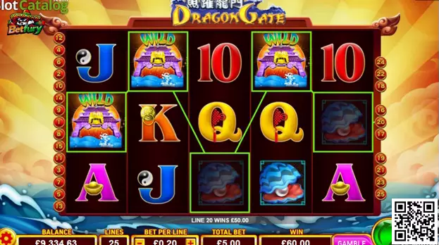 Vista central de Dragon's Gate para usuarios de México con botón para ver más