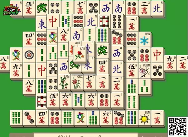 Estructura de fichas de Mahjong Solitario